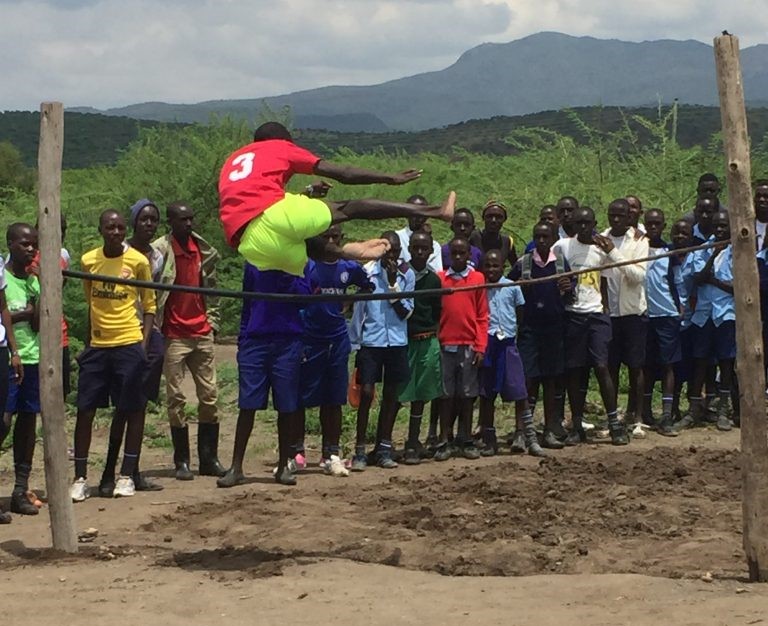 High jump Maasai style